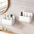 CGBE 2 Packs Cabinet Door Organizer, Acrylic Adhesive Shelf Wall Mounted Storage by CGBE