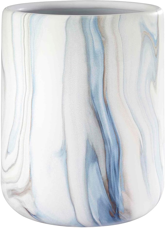 Avanti Linens - Wastebasket, Resin Accessories, Guest Bathroom Essentials - Image 3