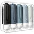 Travel Bottles for Toiletries, 5 Pack TSA Approved Travel Size Containers by CHEODIN