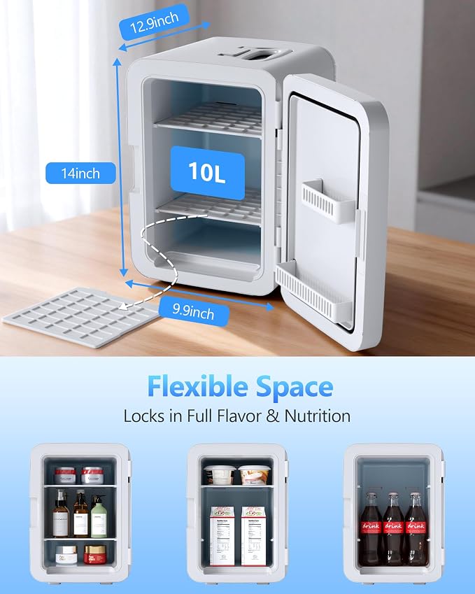 Antarctic Star Compact Mini Fridge, Portable Small Refrigerator - Image 3
