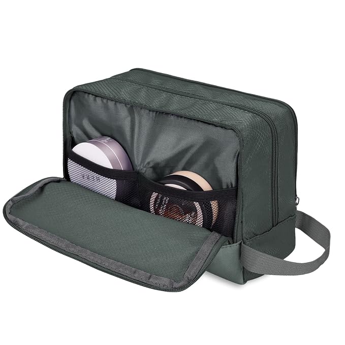 Toiletry Bag for Men Hanging Dopp Kit Water Resistant Shaving Bag Small - Image 7
