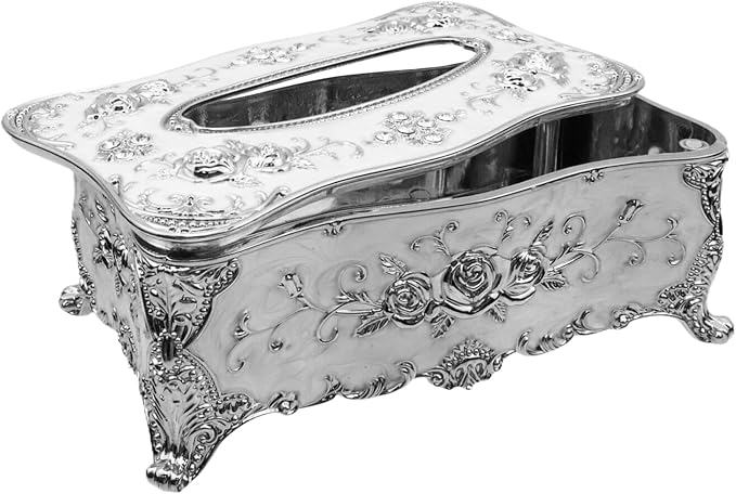 9.45"x5.43"x3.94" Luxurious Rose Tissue Box - Image 6