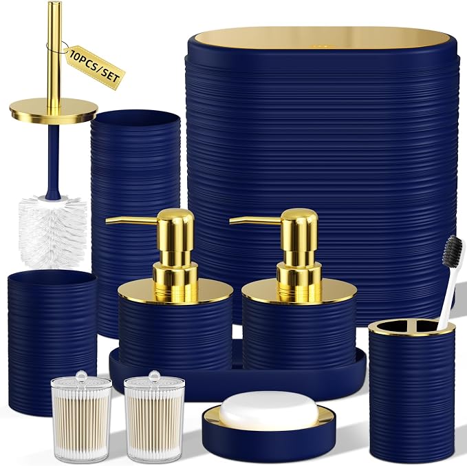 Bathroom Set, Soap Dispensers by LetUsMakeHomeYourFavoriteDestination