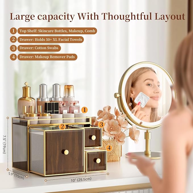 Tempered Glass Face Towel Holder - Image 3