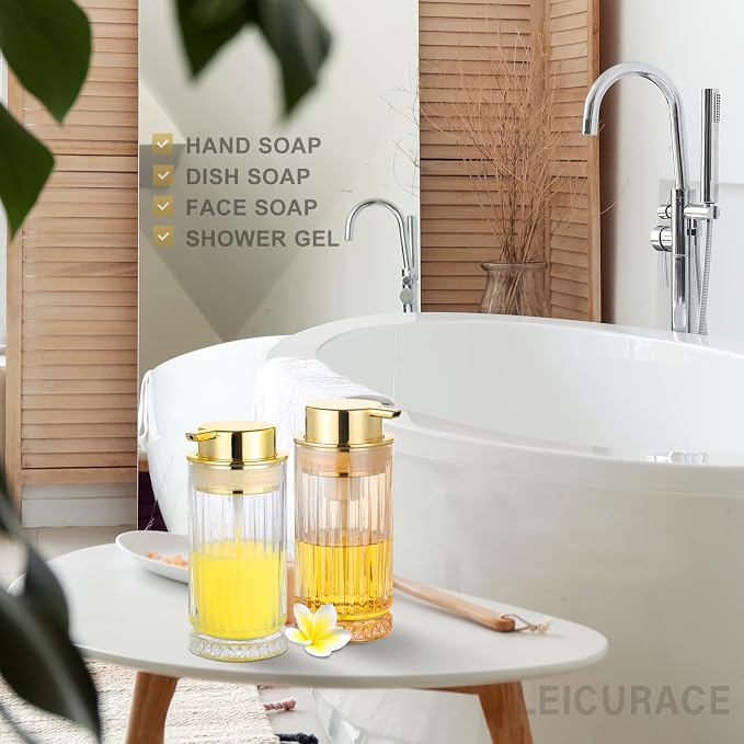 Glass Foam Soap Dispenser, Refillable Foaming Dispenser - Image 6