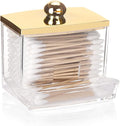 Tbestmax Qtip Holder Dispenser Clear Bathroom Organizer Accessories Decor by Tbestmax