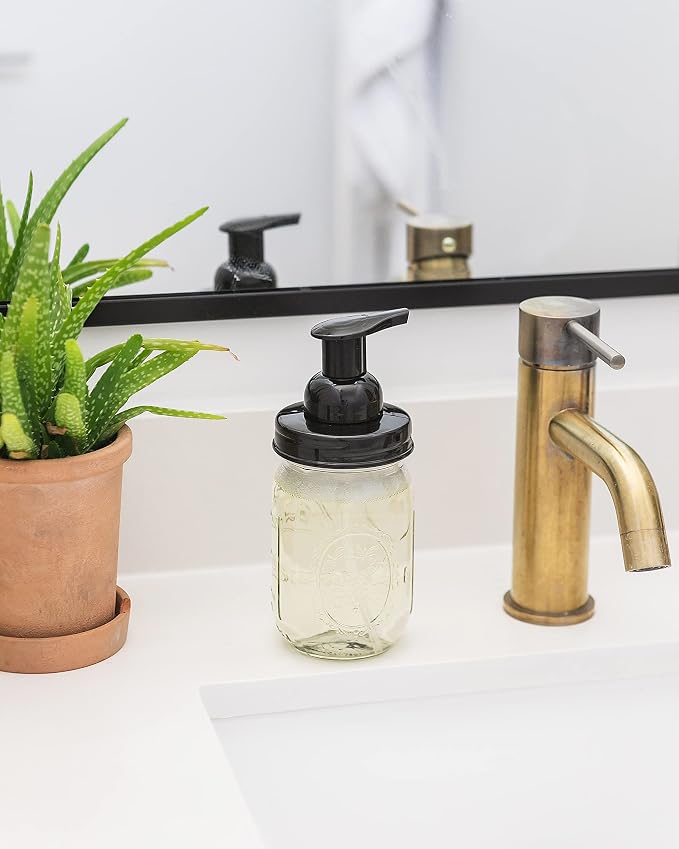Jarmazing Products Mason Jar Foaming Soap Dispenser Lids - Image 3