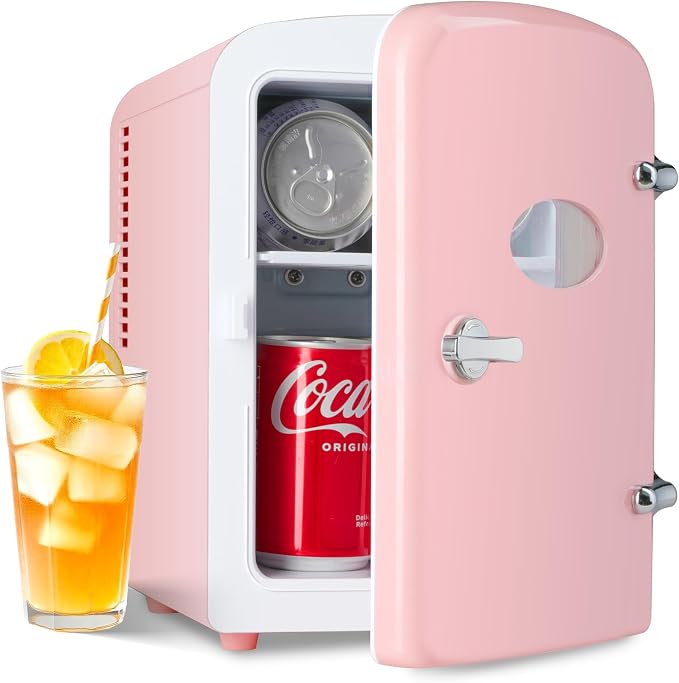Simple Deluxe 4L/6 Can Portable Mini Fridge by SimpleDeluxe