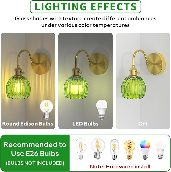 2-Pack Wall Sconces Lights Lamp - Image 4