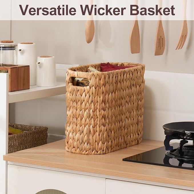 FairyHaus Wicker Toilet Paper Storage Basket - Image 8