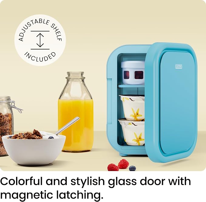 Iceman Portable Mini Fridge – Fits 6 x 12 oz Cans, Cooler and Heater Mini Fridge - Image 5
