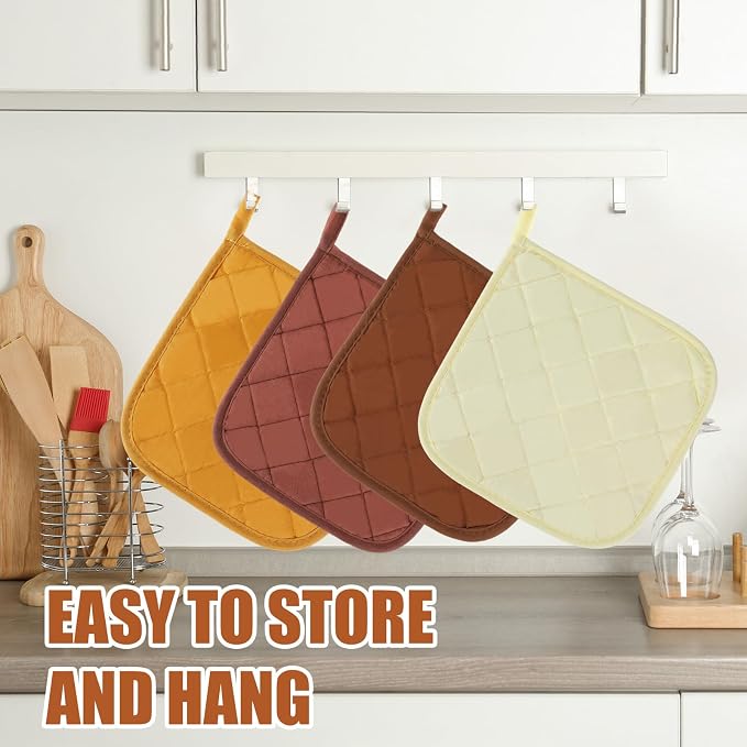 Uiifan 30 Pieces Cotton Pot Holders - Image 4