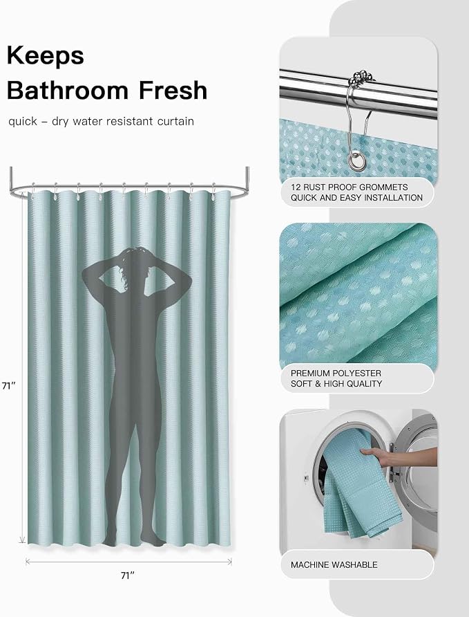 IMAVO Blue Bathroom Set, Trash Can, Soap Dispenser, Soap Dish, Toothbrush Holder - Image 5