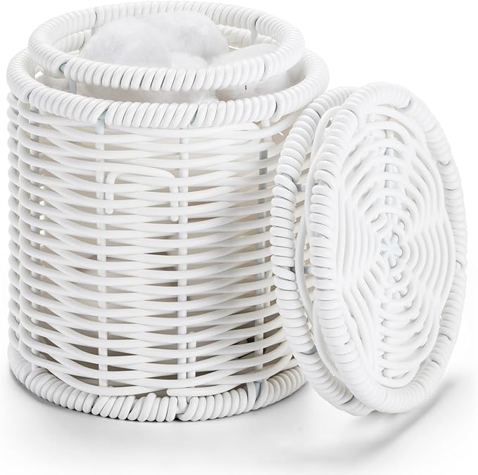 Rattan Jars, Decorative Storage Boxes by Dealpoli