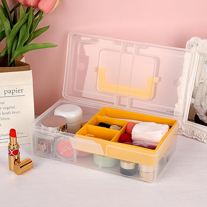JUXYES Plastic Carry Storage Box - Image 7