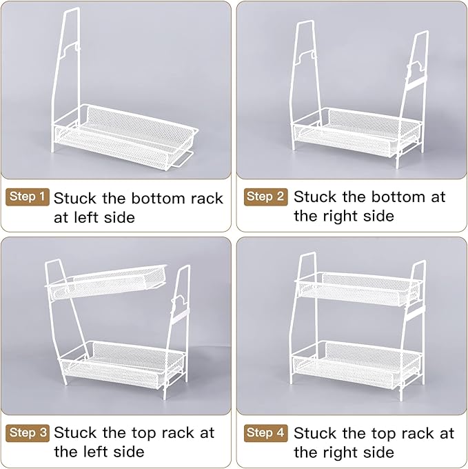 LEMIKKLE Countertop organizer for bathroom counter, bathroom organizers and - Image 9