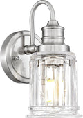 Brushed Nickel Wall Sconce, HWH Modern Sconce Wall Lighting Vanity Sconce Lights by HWHINVESTMENT