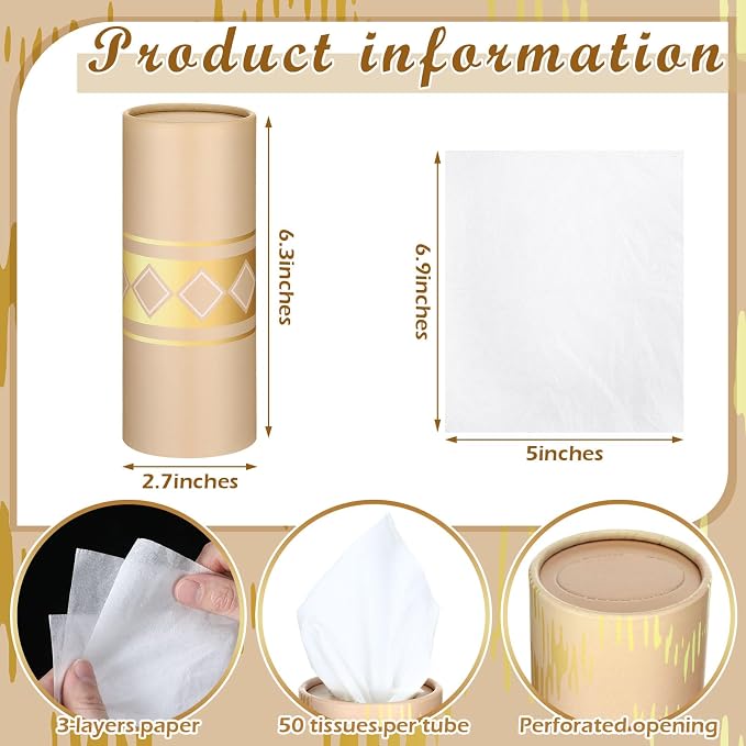 12 Pack Car Tissue Cylinder Holder Bulk - Image 3