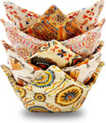 Cotton Microwavable Bowl Cozy ，Set of 6，Microwave-Safe Hot Bowl Holders by Unknown