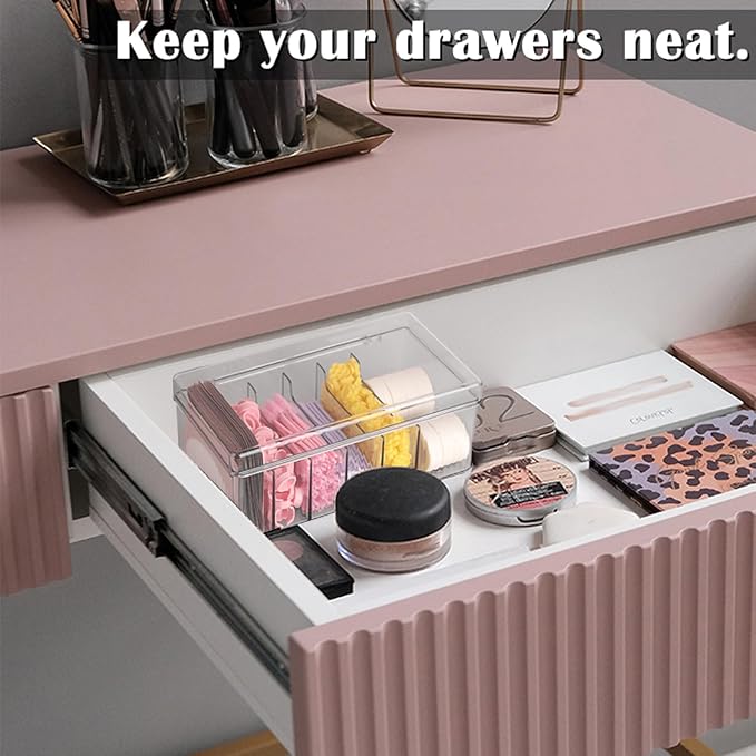 ELLDOO Lash Cart Organizer For Lash Techs, Acrylic Lashes Extension Box - Image 5