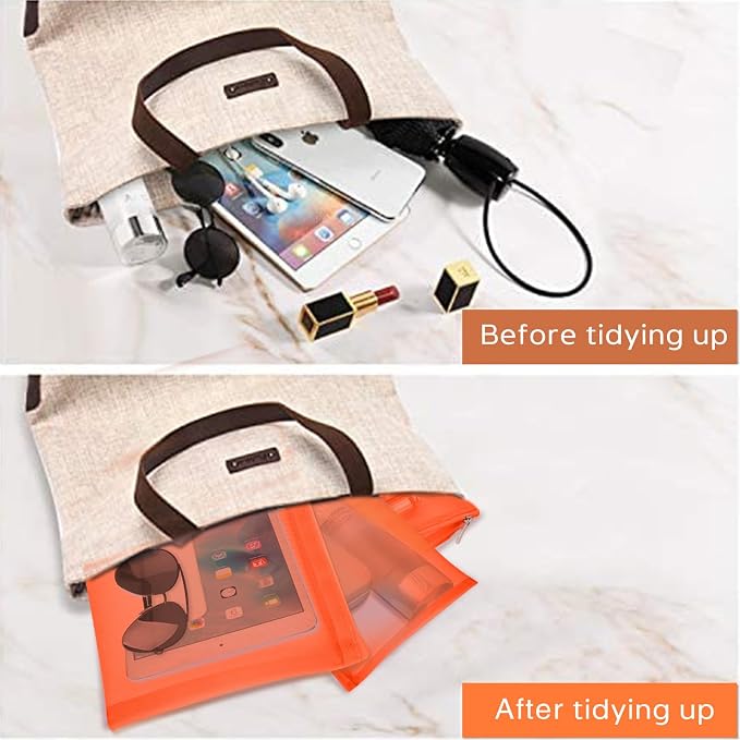 EASYFUN Mesh Pouch, Make up Bag - Image 5