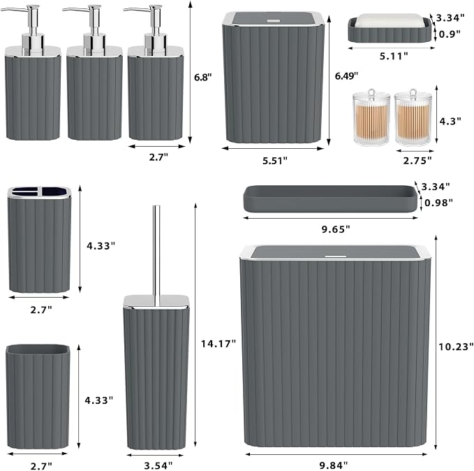 Bathroom Accessory Set - Image 3