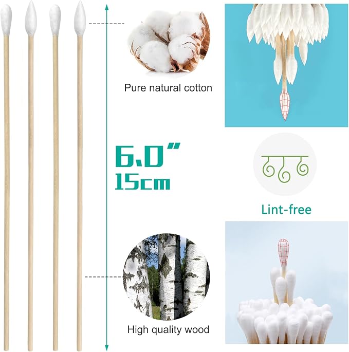 600/500/400 PCS Gun Cleaning Swabs - Image 2
