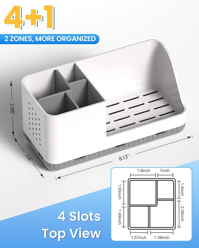 Toothbrush Holders for Bathroom Counter - Image 3