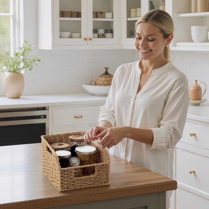 StorageWorks Wicker Baskets for Organizing, Pantry Organizers and Storage - Image 6