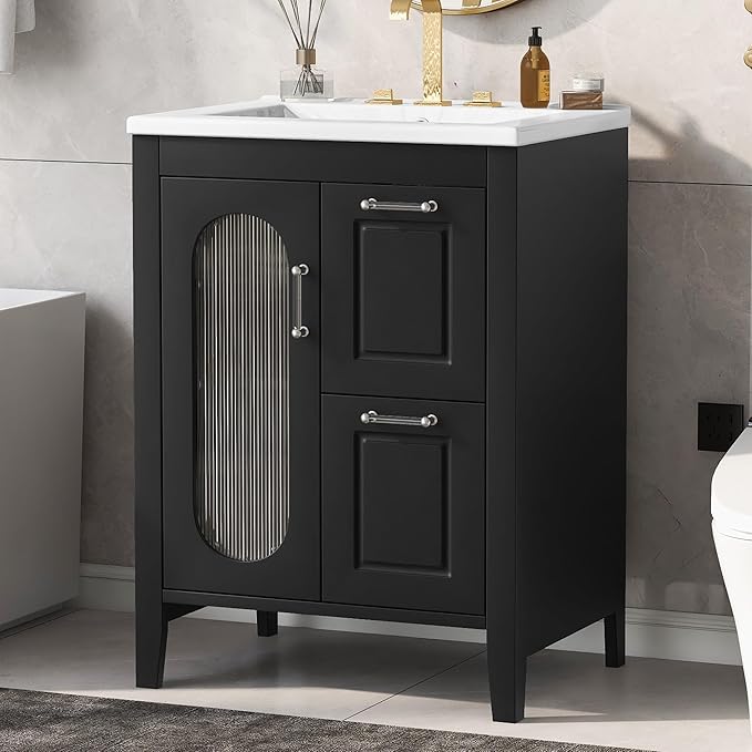 Harper & Bright Designs 24" Bathroom Vanity by HarperBrightDesigns