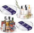 LAMU 4 Pack 10.6in Lazy Susan Organizer, Refrigerator, Table Top, Pantry by YourHome-OrganizationHelper