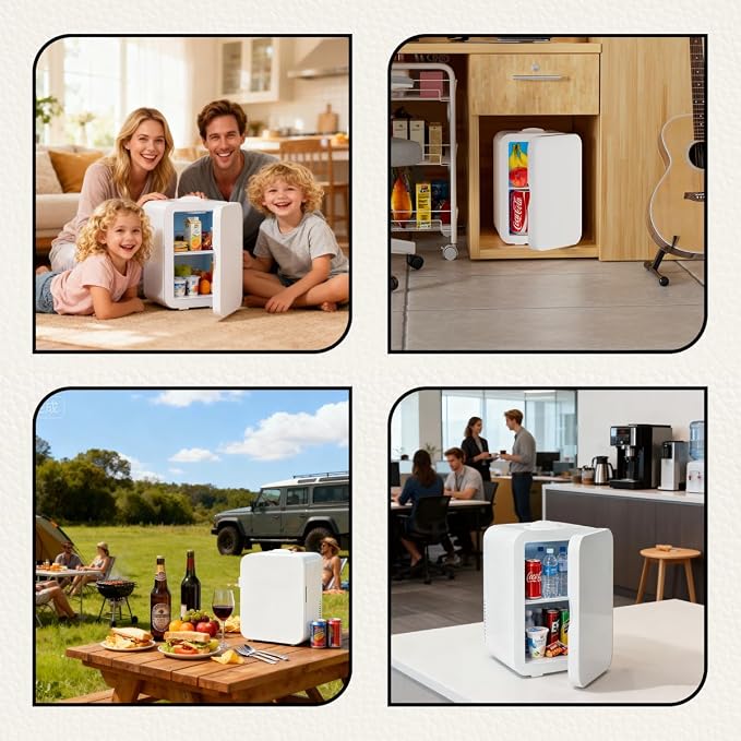 8L Portable Mini Fridge Cool and Warm Dual Function Compact Refrigerator 0-10°C - Image 9