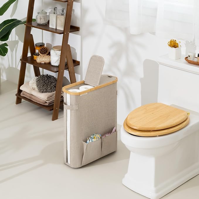 StorageWorks Toilet Paper Storage Baskets - Image 2