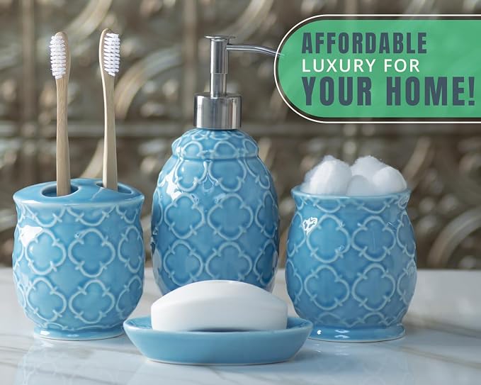 Comfify 4-Piece Bathroom Accessory Set - Image 6