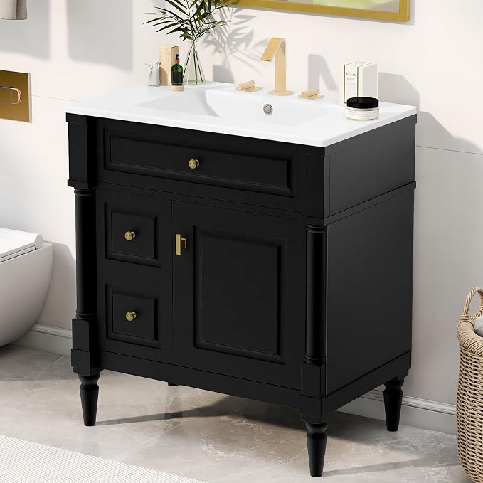 Harper & Bright Designs 30" Bathroom Vanity - Image 3
