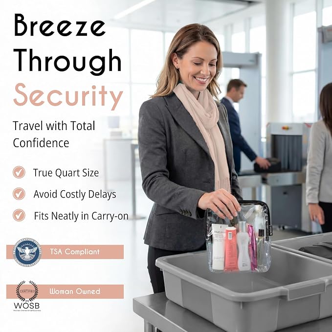 BORSALI TSA Approved Toiletry Bag - Image 2