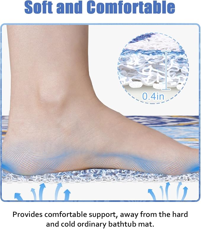 Shower Mat Bathtub Mat Non-Slip - Image 4