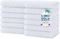 DAN RIVER 12 Pack Wash Cloths for Showering by DanRiver
