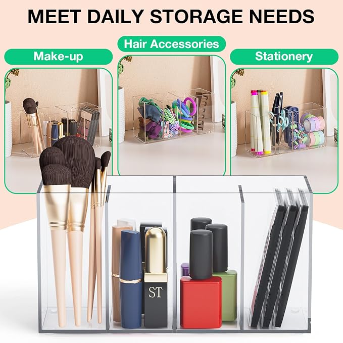 Lash Extension Organizer with Lid, Acrylic Lash Organizer - Image 7