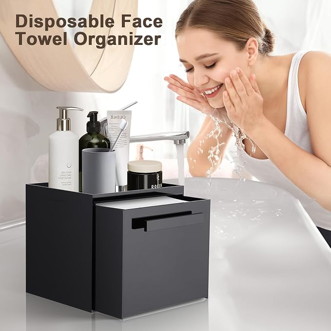 Disposable Face Towel Storage Box Compatible - Image 7