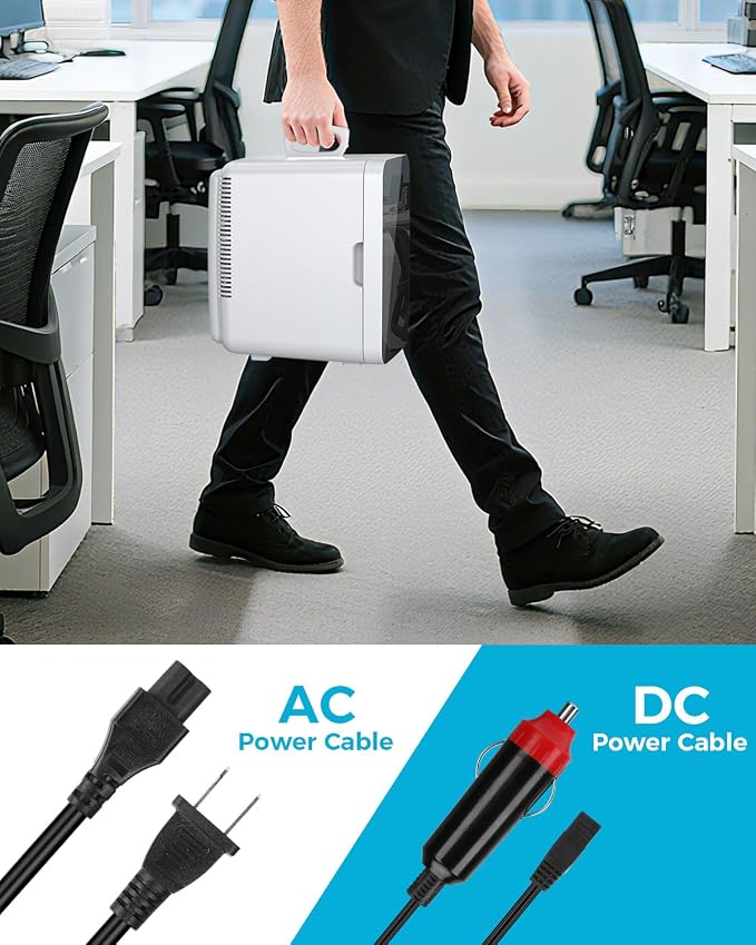 Compact Mini Fridge, Portable Small Refrigerator - Image 6