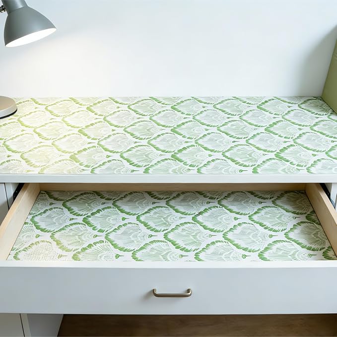 Shelf and Drawer Liner, 17in x 20FT Double Layer PVC Non-Adhesive Non-Slip - Image 7