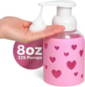 SoCal Suds & Company Foaming Hand Soap Dispenser Glass, Liquid Soap Pump by SoCalSudsCompany