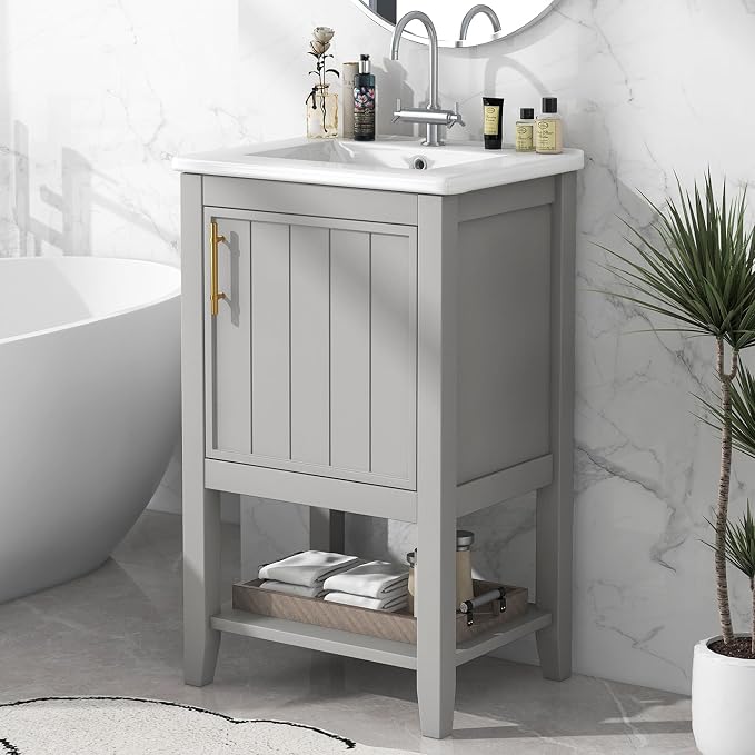 Bellemave 20" Small Bathroom Vanity - Image 3