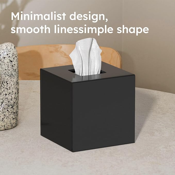FEMELI Acrylic Tissue Box Cover Square - Image 4
