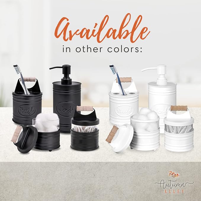 Autumn Alley Rustic Bathroom Accessories Set 4 - Image 8