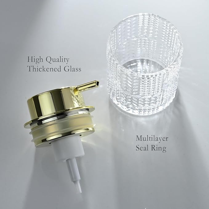 Foaming Glass Soap Dispenser, Hand Foam Soap Dispenser - Image 5