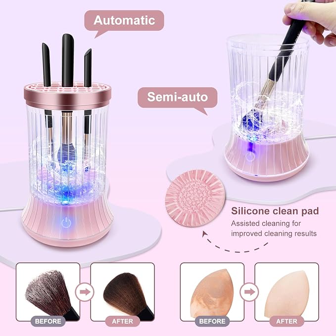 GKZ Electric Brush Cleaner Machine, High Speed Fast Cleaning Plug-in Power - Image 4