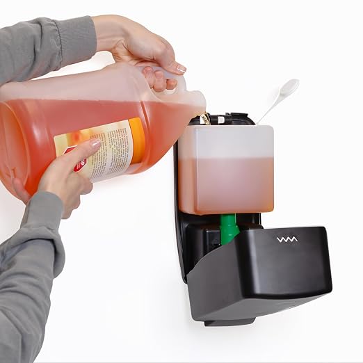 San Jamar Timeless Manual Foam Soap Dispenser, Universal Bulk Soap Compatible - Image 2