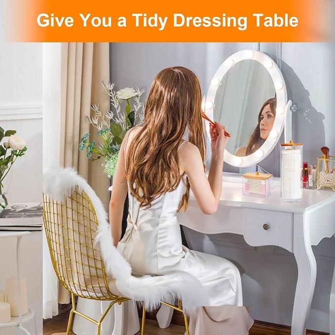 2 PCS Cotton Swab Dispenser, Pad Holder - Image 9